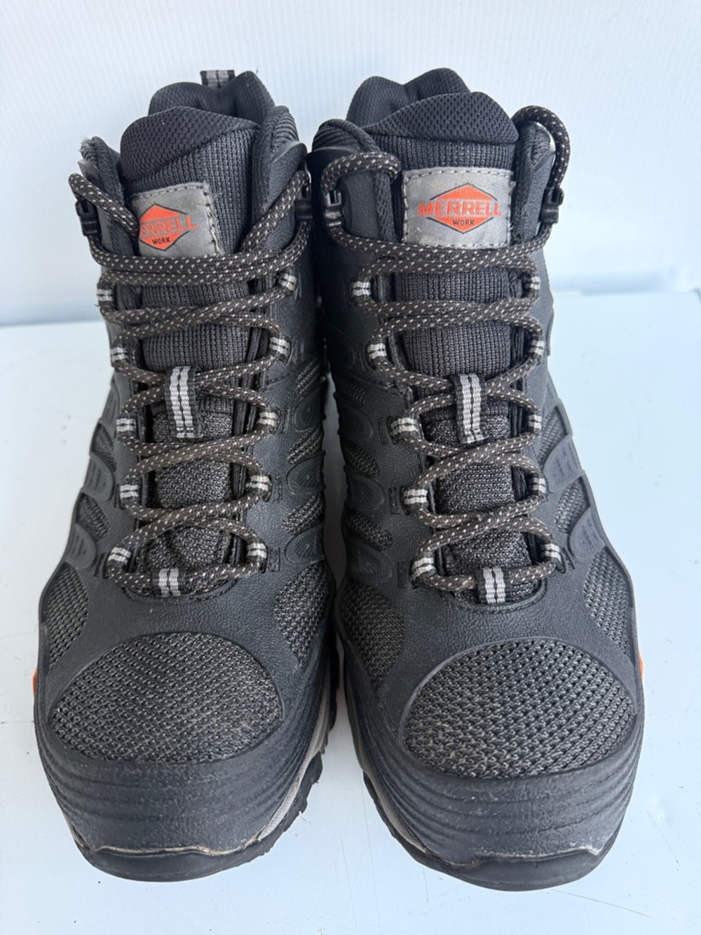 MERRELL Men's Moab Velocity Tactical Mid Carbon-Fiber Safety Toe Waterproof 10 - Picture 3 of 9